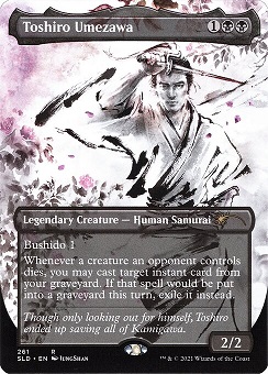 🔥 Toshiro Umezawa Secret Lair Drop - Kamigawa Ink Art